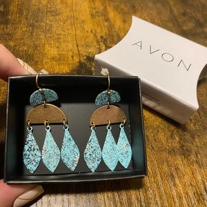 Avon statement earrings